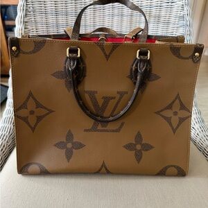 Louis Vuitton Brown Monogram Handbag